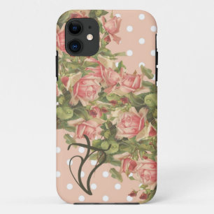 Klein Rozen Christelijke iPhone 5 Hoesje-Roze Stip Case-Mate iPhone Case