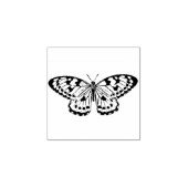 Klein rubberen stempel - Zwart-witvlinder (Afrduk)
