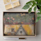 KLEIN SAAI LANDHUIS GEMENGDE MEDIA DECOUPAGE TISSUEPAPIER (Geschenk)