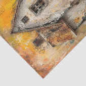 KLEIN SAAI LANDHUIS GEMENGDE MEDIA DECOUPAGE TISSUEPAPIER (Detail)