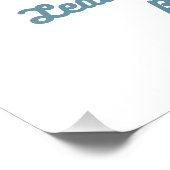 Klein schaapje cute zachte waterverf foto afdruk (Hoek)