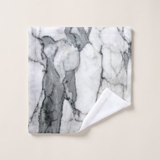 klein schandalig , modern chic grijs marmer bad handdoek (Wasdoekje)