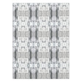 klein schandalig , modern chic grijs marmer tafelkleed (Voorkant)