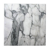 klein schandalig , modern chic grijs marmer tegeltje (Voorkant)