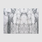 klein schandalig , modern chic grijs marmer tissuepapier (Voorkant)