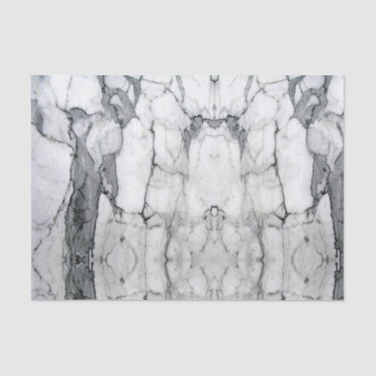 klein schandalig , modern chic grijs marmer tissuepapier (Voorkant)