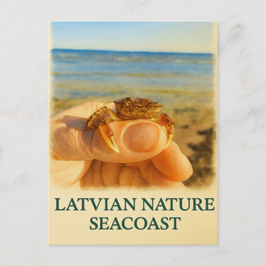Klein Schatje van de Oostzee Briefkaart (Voorkant)