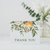 Klein schattig Baby shower Dank u Briefkaart (Staand voorkant)