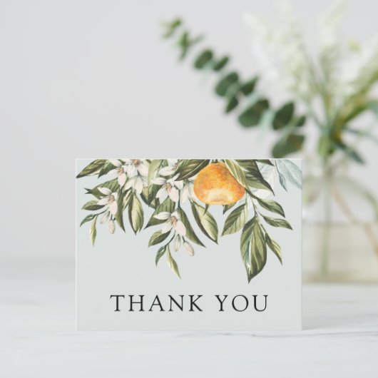 Klein schattig Baby shower Dank u Briefkaart (Staand voorkant)