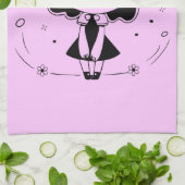 Klein Schattige anime meisje Theedoek (Gevouwen)