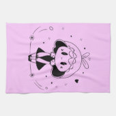 Klein Schattige anime meisje Theedoek (Horizontaal)