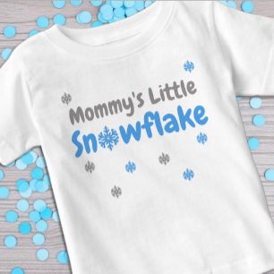 Klein Sneeuwvlokje Baby T-shirt