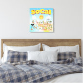 Klein SoCal Canvas Afdruk (Insitu (Slaapkamer))