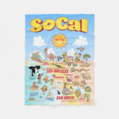 Klein SoCal Fleece Deken (Voorkant)