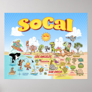 Klein SoCal-Poster Poster