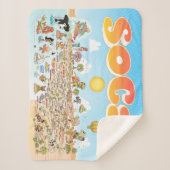 Klein SoCal Sherpa Deken (Voorkant)