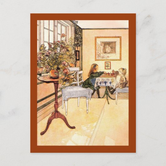 Klein spel briefkaart (Voorkant)