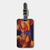 Klein spiegeltje met afbeelding bagagelabel (Voorkant verticaal)