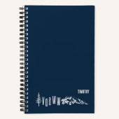 Klein spiraalvormig Notitieboek (Voorkant)