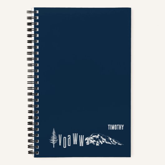 Klein spiraalvormig Notitieboek (Voorkant)