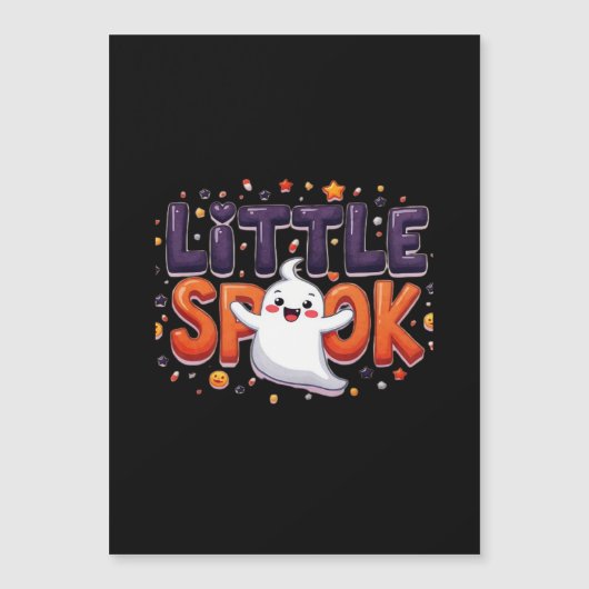Klein Spook Cute Halloween Creatieve Stijl (Voorkant)