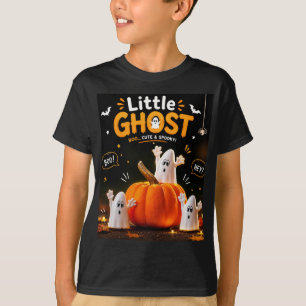 Klein spookachtig leuk Halloween kinder T-shirt. T-shirt