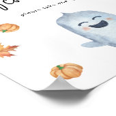 Klein spookje - Bedankt voor je komst Poster (Hoek)