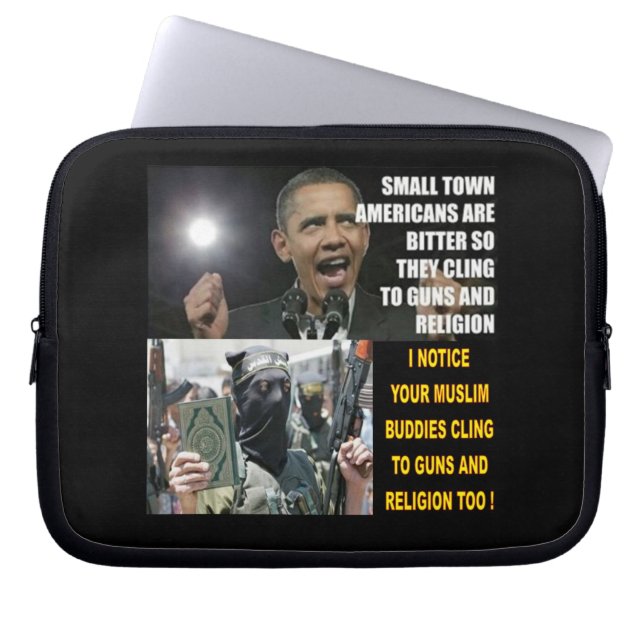 KLEIN STADJE AMERIKA LAPTOP SLEEVE (Voorkant)