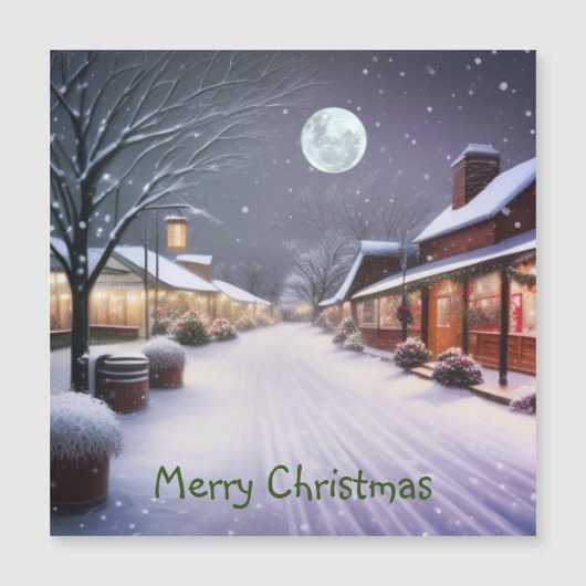 Klein stadje kerst (Voorkant)