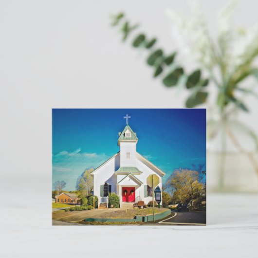 KLEIN STADSKERK BRIEFKAART (Staand voorkant)