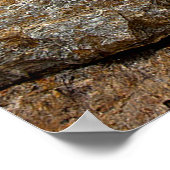 Klein-steenwand Poster (Hoek)