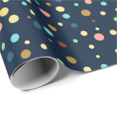 Klein Stippen Patroon Vervaldag papier (Rol Hoek)