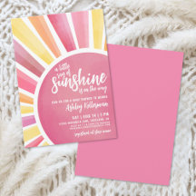 Klein Straaltje Zonneschijn Boho Baby Shower Uitno