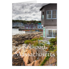 klein strandhuis. Rockport, Massachusetts