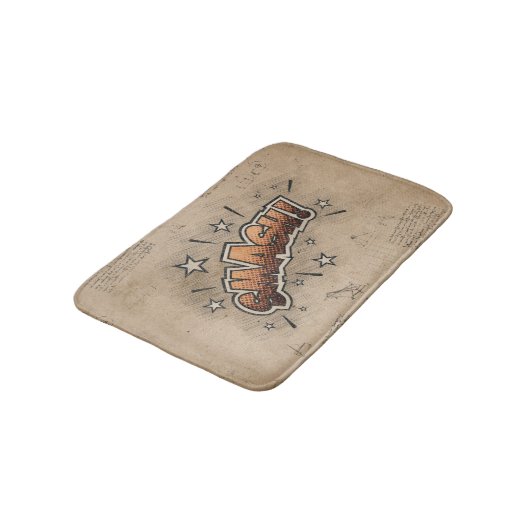 KLEIN! stripboek Steampunk Pop Badmat (Gekanteld)