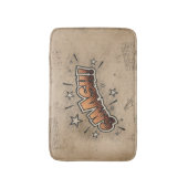 KLEIN!  stripboek Steampunk Pop Badmat (Voorkant Verticaal)