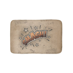 KLEIN!  stripboek Steampunk Pop Badmat