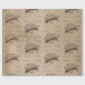 KLEIN!  stripboek Steampunk Pop Cadeaupapier (Vlak)