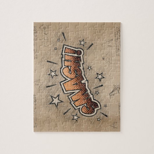 KLEIN! stripboek Steampunk Pop Legpuzzel (Verticaal)