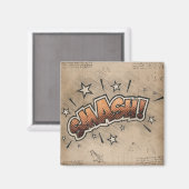 KLEIN! stripboek Steampunk Pop Magneet (Voorkant / Achterkant)