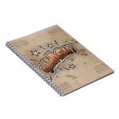 KLEIN!  stripboek Steampunk Pop Notitieboek (Rechterzijde)