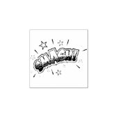 KLEIN!  stripboek Steampunk Pop Rubberstempel (Afrduk)