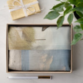 Klein strobedekt strandhuis 2 Decoupage papier (Geschenk)