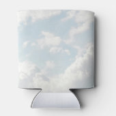 Klein stukje Heaven Sky Blue Baby shower Blikjeskoeler (Achterkant)