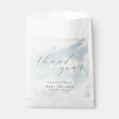 Klein stukje van de hemel Baby shower dromerig Bedankzakje (Voorkant)