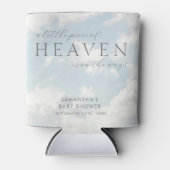 Klein stukje van de hemel Baby shower Eenvoudig Blikjeskoeler (Voorkant)