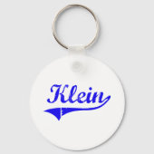 Klein Surname Classic Style Sleutelhanger (Voorkant)