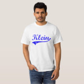 Klein Surname Classic Style T-shirt (Voorkant volledig)