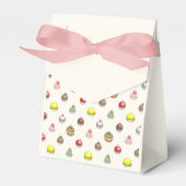 Klein taartpatroon bedankdoosjes (Voorkant Zijde)