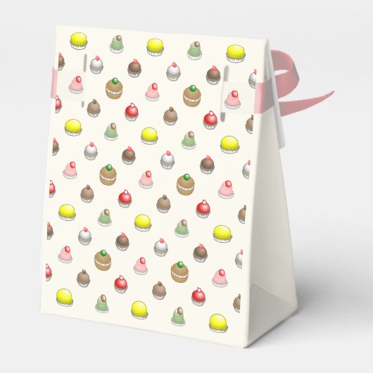 Klein taartpatroon bedankdoosjes (Achterkant)